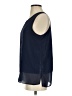 Gap Outlet 100% Polyester Blue Sleeveless Blouse Size S - photo 5