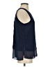 Gap Outlet 100% Polyester Blue Sleeveless Blouse Size S - photo 4