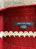 American Eagle Outfitters Stripes Burgundy Pullover Sweater Size S - photo 7
