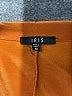 iris Solid Orange Casual Skirt Size M - photo 4