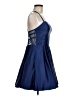 Blondie 100% Polyester Blue Cocktail Dress Size 9 - photo 4