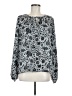 B Collection by Bobeau 100% Polyester Silver Long Sleeve Blouse Size M - photo 1