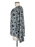 B Collection by Bobeau 100% Polyester Silver Long Sleeve Blouse Size M - photo 5
