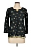 Assorted Brands Teal 3/4 Sleeve Blouse Size L - photo 1