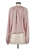 Allison Joy 100% Polyester Pink Long Sleeve Blouse Size S - photo 2