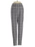 Shein Houndstooth Gray Casual Pants Size 4 - photo 1