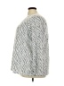 Lane Bryant 100% Polyester Animal Print Silver Pullover Sweater Size 22 - 24 Plus - photo 5