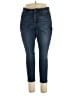 Venezia Solid Blue Jeans Size 18 - photo 1