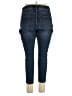 Venezia Solid Blue Jeans Size 18 - photo 2