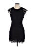 Mi ami 100% Polyester Black Cocktail Dress Size M - photo 1