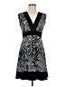 Unbranded Graphic Black Cocktail Dress Size M - photo 1