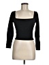 Topshop Black Long Sleeve Top Size 8 - photo 1
