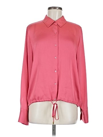 Donna Karan New York Long Sleeve Blouse (view 1)