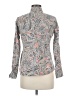 Foxcroft 100% Cotton Paisley Gray Long Sleeve Blouse Size 8 (petite) - photo 2