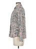 Foxcroft 100% Cotton Paisley Gray Long Sleeve Blouse Size 8 (petite) - photo 5