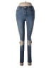 Free People Hearts Blue Jeans Size 26 waist - photo 1