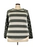 E. Luna Gray 3/4 Sleeve T-Shirt Size 2X - photo 1