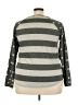 E. Luna Gray 3/4 Sleeve T-Shirt Size 2X - photo 2