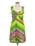 Assorted Brands Tie-dye Green Cocktail Dress Size M (estimated) - photo 1