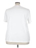 Shein Curve 100% Polyester Floral White Short Sleeve Blouse Size 4X - photo 2