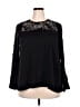 Summer & Rose Black Long Sleeve Blouse Size XXL - photo 1