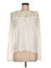 WAYF Ivory Long Sleeve Blouse Size M - photo 1