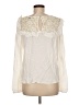 WAYF Ivory Long Sleeve Blouse Size M - photo 2