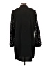 Kaari Blue 100% Polyester Black 3/4 Sleeve Top Size L - photo 2