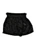 Shein 100% Polyester Animal Print Black Shorts Size S - photo 2