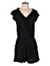Xhilaration Solid Black Romper Size L - photo 1