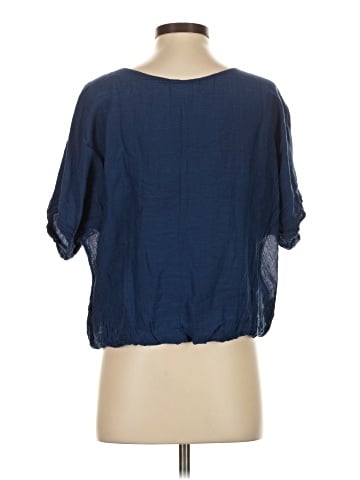 Velvet by Graham & Spencer Short Sleeve Blouse (view 2)