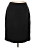Chaus 100% Acetate Solid Black Formal Skirt Size 8 - photo 1