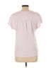 NY Collection Pink Short Sleeve Top Size L - photo 2