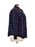 Chaps 100% Cotton Plaid Purple 3/4 Sleeve Button-Down Shirt Size 3X - photo 4