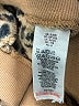 T.J. Maxx 100% Polyester Animal Print Yellow Casual Pants Size 5 - 6 - photo 3