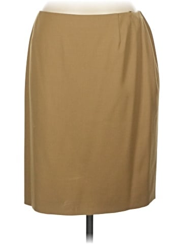 Escada by Margaretha Ley Wool Skirt (view 1)