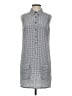 Equipment Houndstooth Gray Casual Dress Size S - photo 1