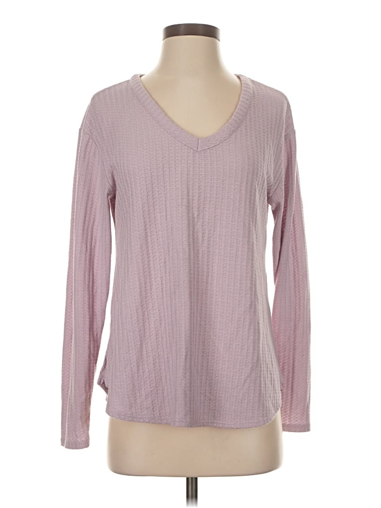 Pre-owned Chaser Long Sleeve T-shirt In Pink