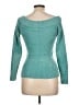 JJ Basics 100% Nylon Teal Pullover Sweater Size L - photo 2