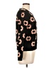 Coincidence & Chance 100% Acrylic Print Black Pullover Sweater Size L - photo 4