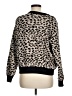 T Tahari Animal Print Tan Pullover Sweater Size M - photo 2