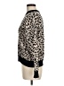 T Tahari Animal Print Tan Pullover Sweater Size M - photo 5