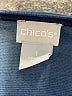 Chico's Blue Long Sleeve Blouse Size Med (1) - photo 7