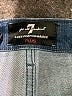 7 For All Mankind Chevron-herringbone Blue Jeans Size 28 waist - photo 7