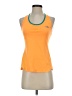 The North Face 100% Polyester Orange Active Tank Size S - photo 1