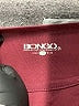 Bongo 100% Polyester Burgundy Long Sleeve T-Shirt Size L - photo 7