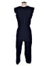 POPSUGAR Solid Blue Jumpsuit Size M - photo 2
