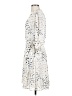 Habitual 100% Polyester Print Ivory Cocktail Dress Size XS (0) - photo 5
