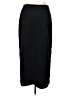 Unbranded 100% Polyester Solid Black Formal Skirt Size 14 - photo 1