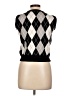 Shein Argyle Black Sweater Vest Size 11 - 12 - photo 2